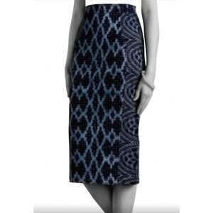 Plenty by Tracy Reese Blue Denim Pencil Skirt,  0✔️